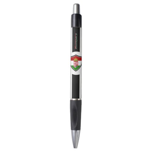 Hungarian flag_coat arms pen