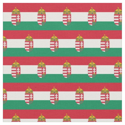 Hungarian flag, Emblem & Hungary fashion /sports F Fabric