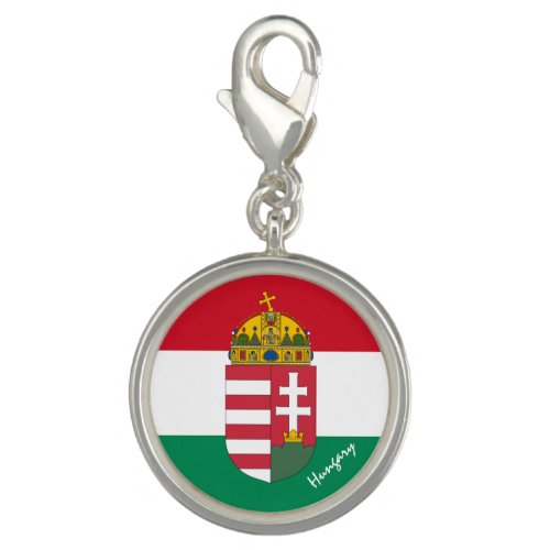 Hungarian flag Emblem  Hungary holiday sports Charm