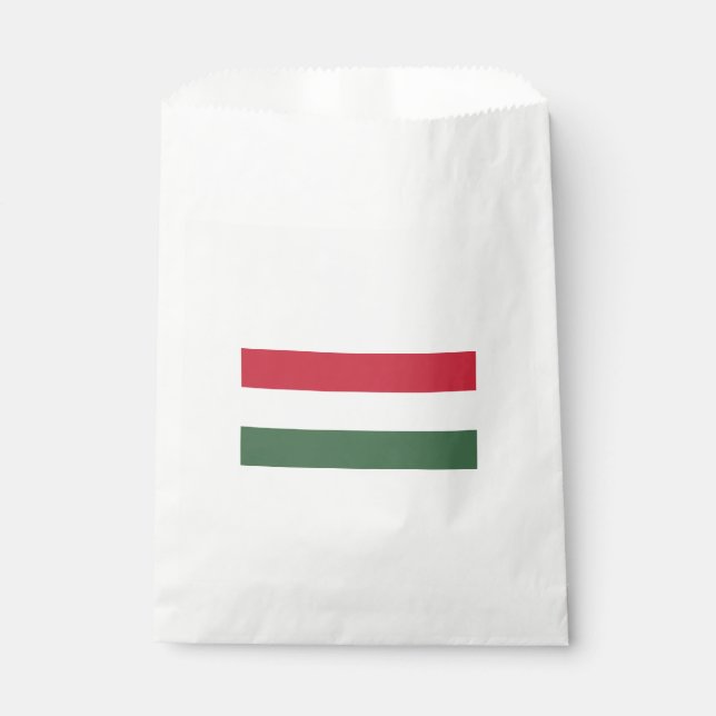 Hungarian Flag Favor Bag (Front)