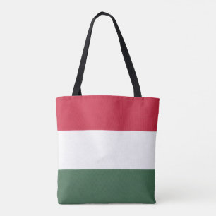 Hungarian Flag, Flag of Hungary Tote Bag