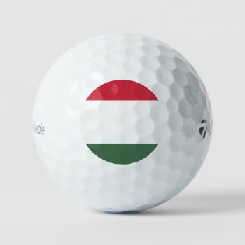 Hungarian Flag Golf Balls by maxiharmony at Zazzle