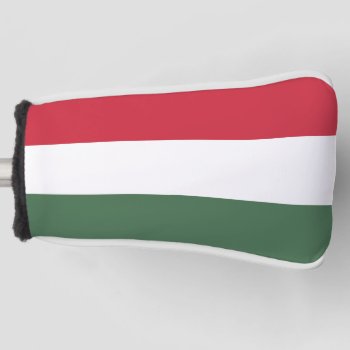 Hungarian Flag Golf Head Cover by maxiharmony at Zazzle