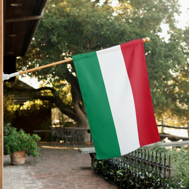 Hungarian Flag & Hungaria country House / Hungary (In SItu)