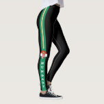 Hungarian Flag & Hungary fashion patriots /sports Leggings<br><div class="desc">WOMEN's LEGGINGS: Trendy Fashion with Hungarian Flag,  Emblem & Hungary custom name - love my country,  national patriots,  travel,  holiday,  yoga,  running /sports fans</div>