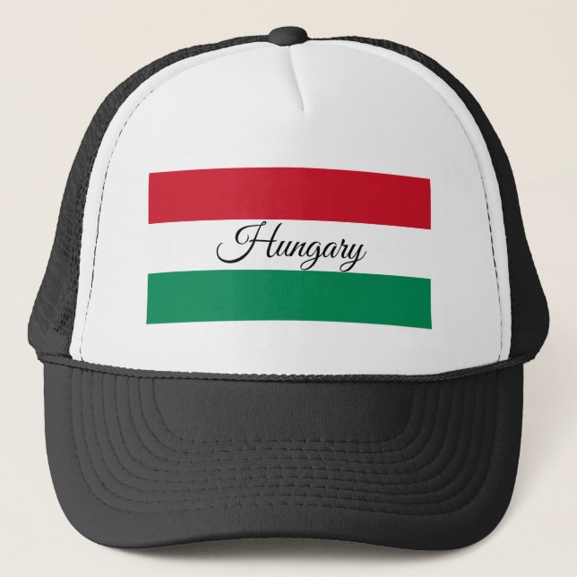 Hungarian flag & Hungary - fashion, travel /sports Trucker Hat (Front)