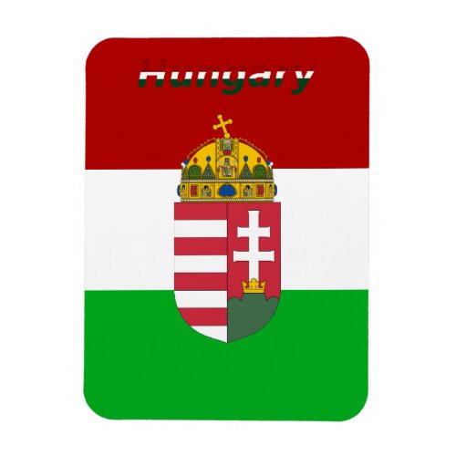 Hungarian flag magnet