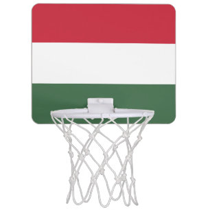Hungarian Flag Mini Basketball Hoop
