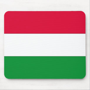 Hungarian flag mouse pad