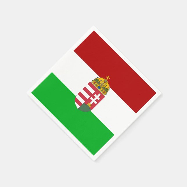 Hungarian flag napkins (Corner)