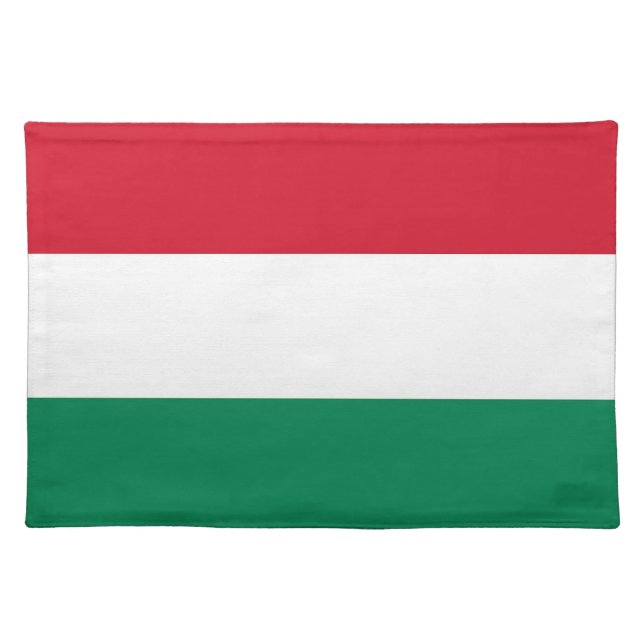 Hungarian Flag on MoJo Placemat (Front)
