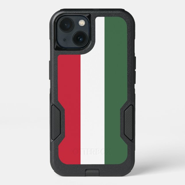 Hungarian Flag Otterbox iPhone Case (Back)