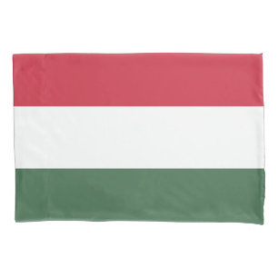 Hungarian Flag Pillow Case