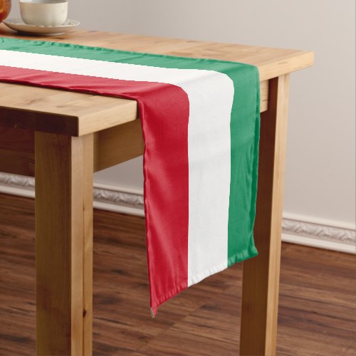 Hungarian flag  Sports fan house decor  Hungary Short Table Runner