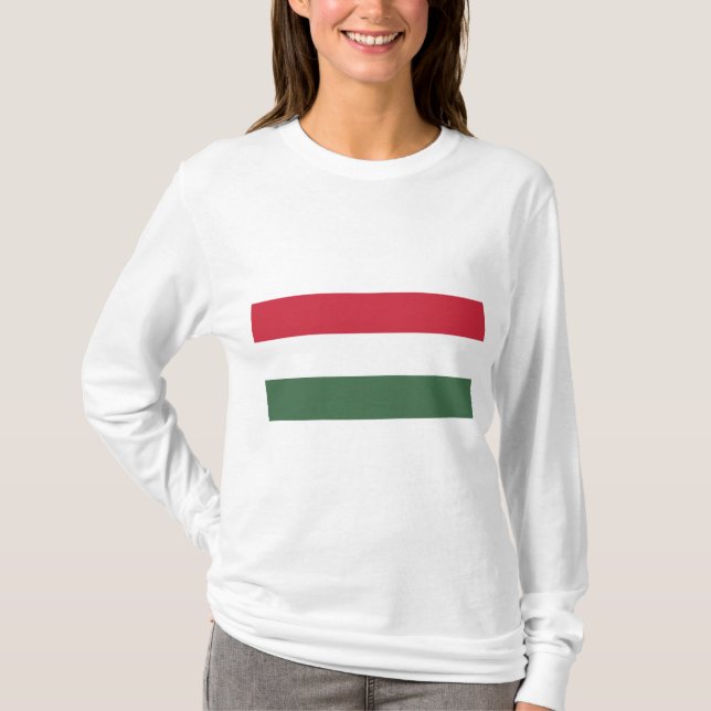 Hungarian Flag T-Shirt (Front)