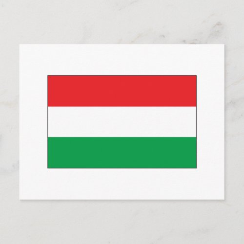 Hungarian Flag T_shirts and Gifts Postcard