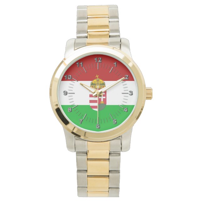 Hungarian flag watch (Front)