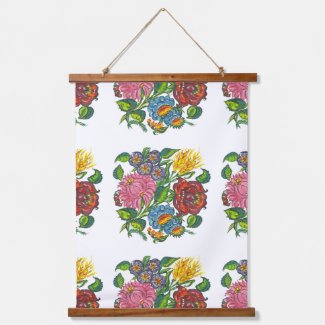 Hungarian Floral - kalocsai motifs 
