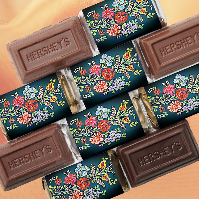 Hungarian Floral Pattern   Hershey's Miniatures (Creator Uploaded)