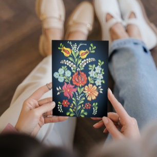 Hungarian flowers cards
