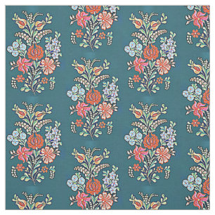 Hungarian flowers fabric