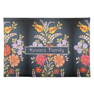 hungarian flowers -personalized