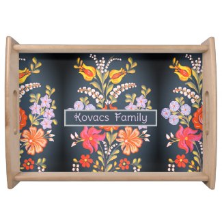 hungarian flowers -personalized