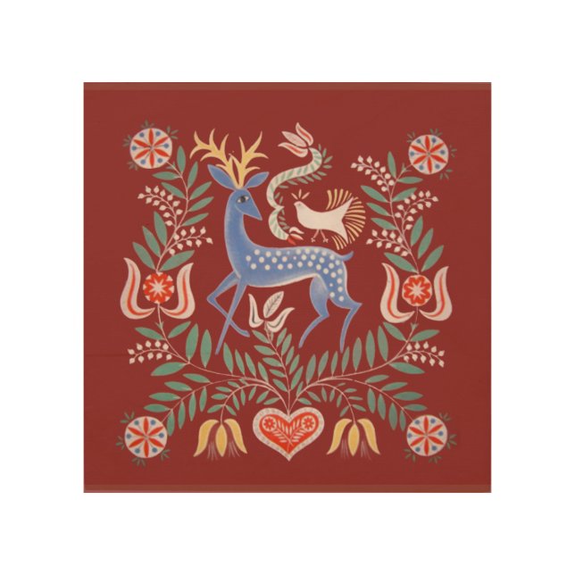 Hungarian Folk Art Picture (Front)