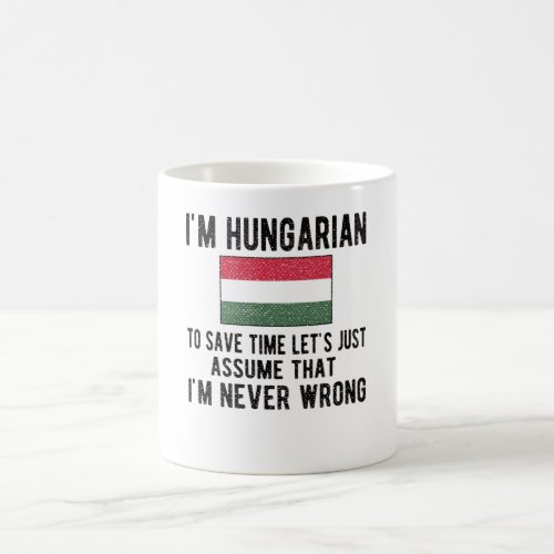 Hungarian Heritage Hungary Roots Hungarian Flag Coffee Mug