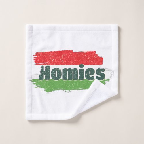 Hungarian Homies Wash Cloth