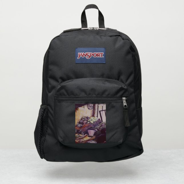 Hungarian Market Place, Budapest JanSport Backpack (Front)