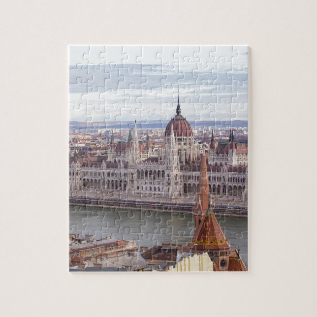Hungarian Parliament Budapest by day Jigsaw Puzzle (Vertical)