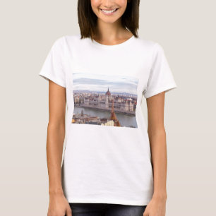 Hungarian Parliament Budapest by day T-Shirt