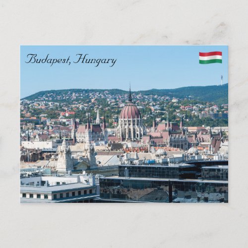 Hungarian Parliament _ Budapest Hungary Postcard