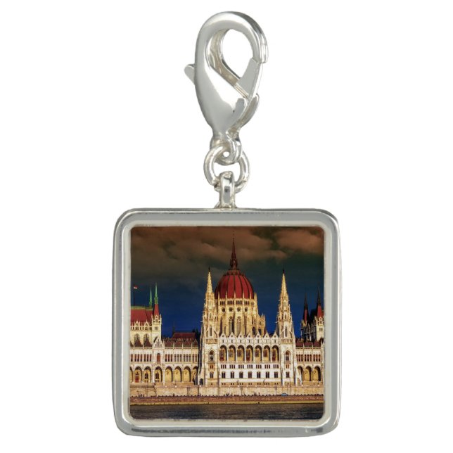 Hungarian Parliament Building in Budapest, Hungary Charm (Front)