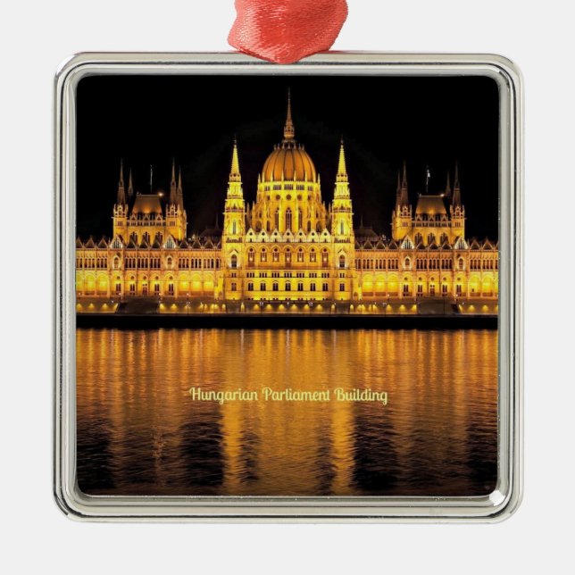 Hungarian Parliament Building  Metal Ornament (Front)