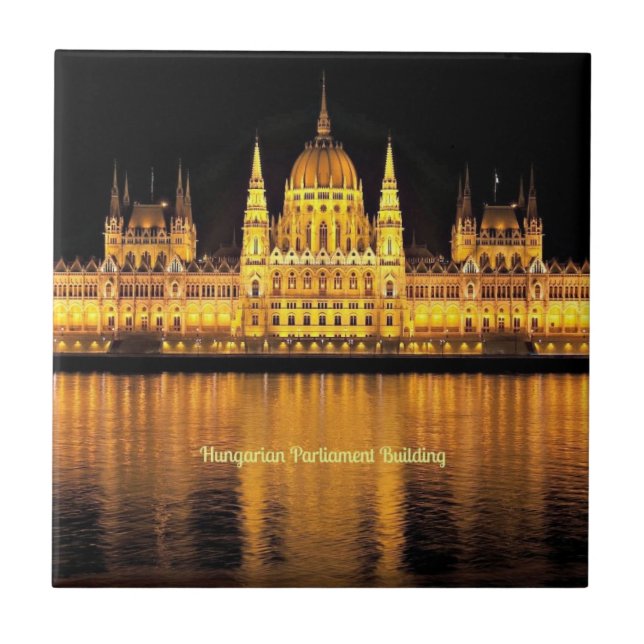 Hungarian Parliament Building Tile (Front)