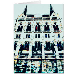 Hungarian Parliament painting