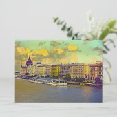 Hungarian Parliament painting (Standing Front)