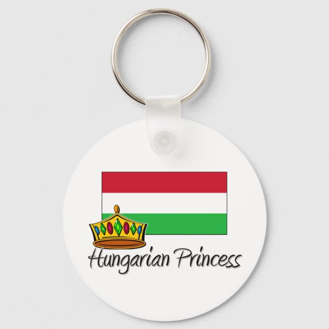 Hungarian Princess Keychain (Front)