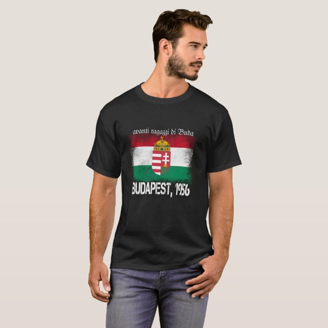 Hungarian Revolution T-Shirt Budapest 1956 (Front Full)