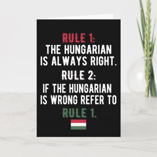 Hungarian Roots Hungary Flag Hungarian Heritage Card