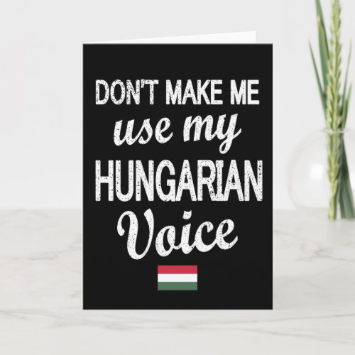 Hungarian Roots Hungary Flag Hungarian Heritage Card