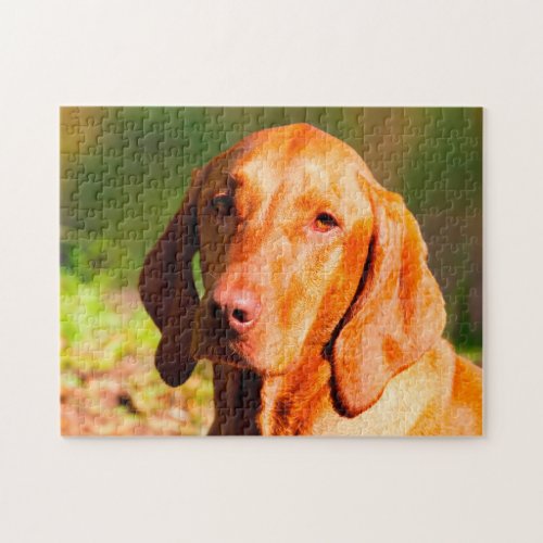 Hungarian Vizla Dog Jigsaws Jigsaw Puzzle