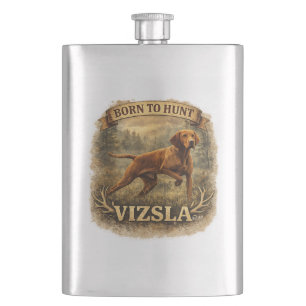 Hungarian Vizsla Art Flask