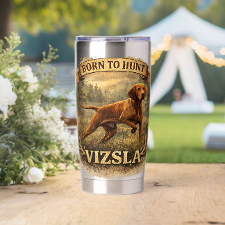 Hungarian Vizsla Art Insulated Tumbler