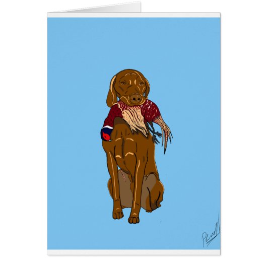 Hungarian Vizsla Cards (Front)