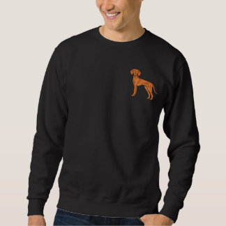 Hungarian Vizsla Cute Reddish Brown Pointer Dog Sweatshirt