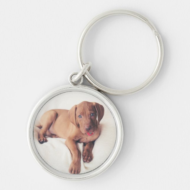 Hungarian Vizsla Puppy Keychain (Front)