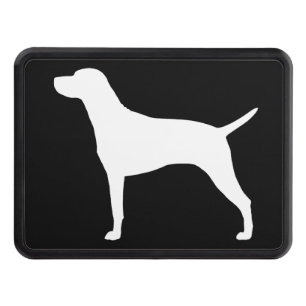 Hungarian Vizsla Silhouette Tow Hitch Cover